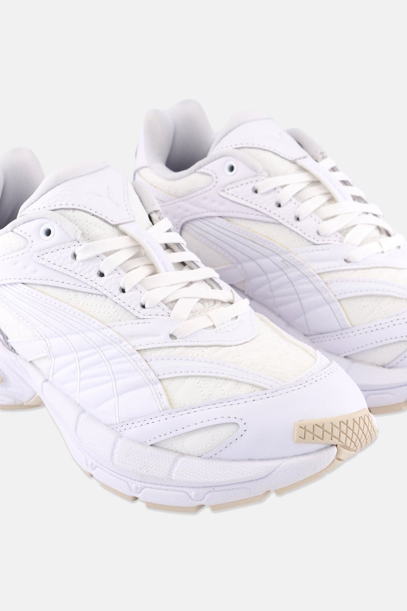 PUMA Puma x Select Kids Boy Velophasis Luxe Lace Up Outdoors Shoes, White  - Image 4