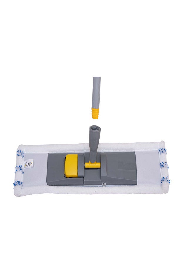 APEX - APEX MICROFIBRE FLAT MOP 40CM WITH HANDLE - Image 1