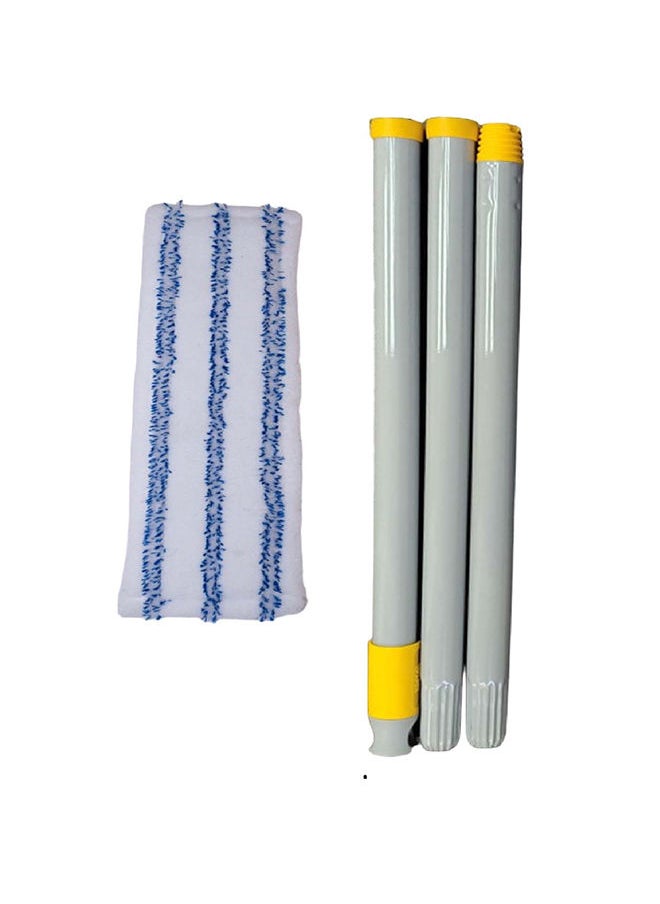 APEX - APEX MICROFIBRE FLAT MOP 40CM WITH HANDLE - Image 1