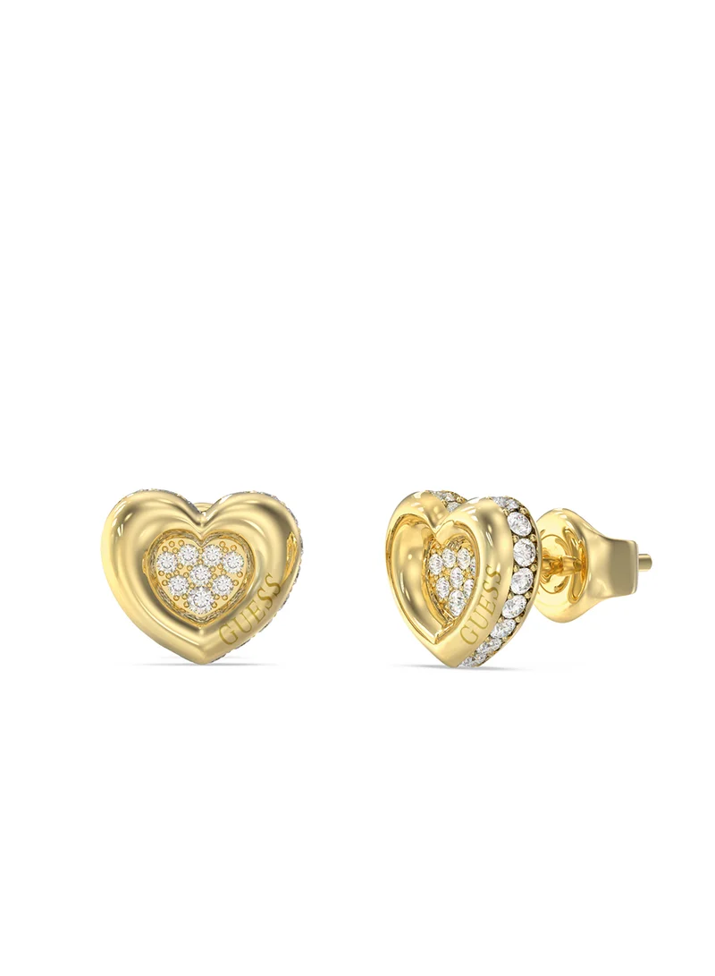 GUESS L.O.V.E. Non-Logo Earrings