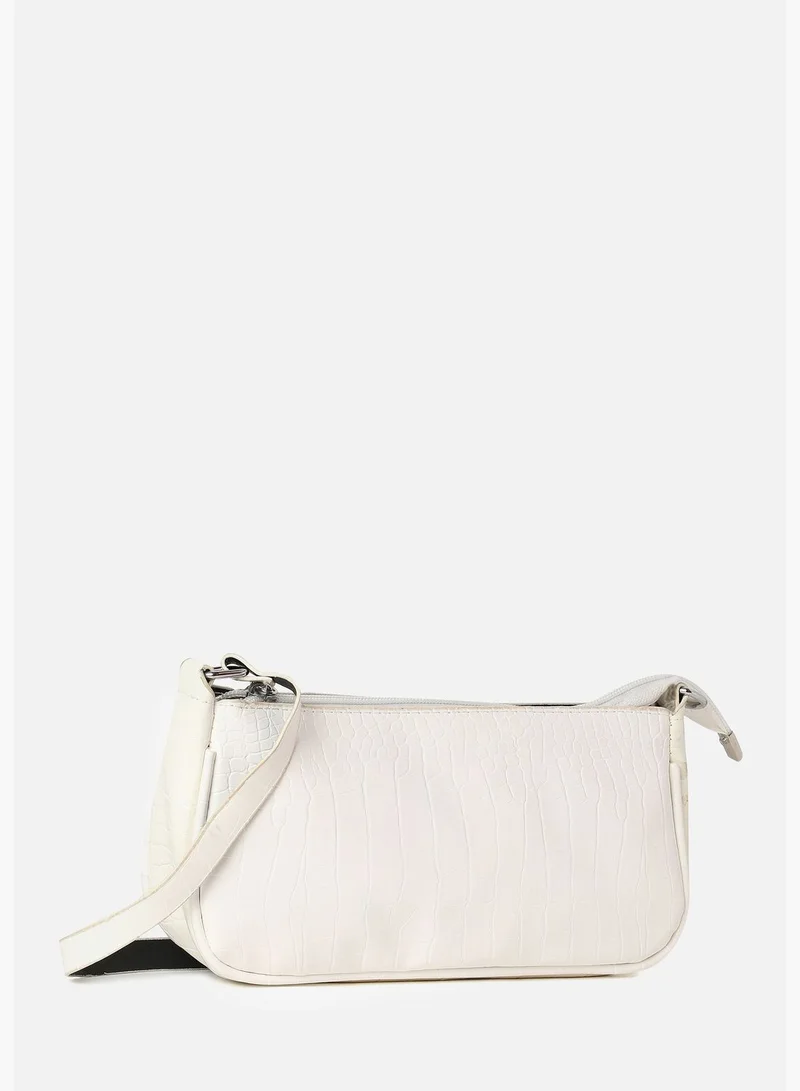 Haute Sauce Solid Casual Hand Bag with Zip Lock For Women