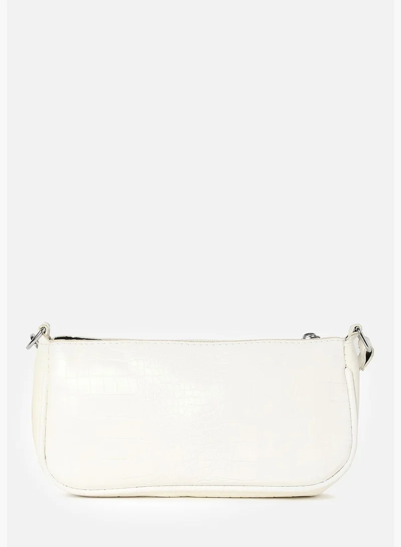 Haute Sauce Solid Casual Hand Bag with Zip Lock For Women
