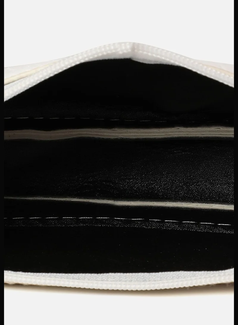 Haute Sauce Solid Casual Hand Bag with Zip Lock For Women