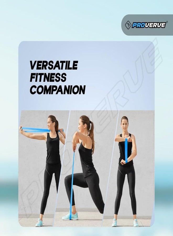 Proverve Loop Bands for Workout Set of 5 | Resistance Loop Natural Rubber Band for Men & Women | Therabands for Exercise, Stretching, Physical Therapy & Glute Training | Multi-Color Home & Gym Fitness - Image 2