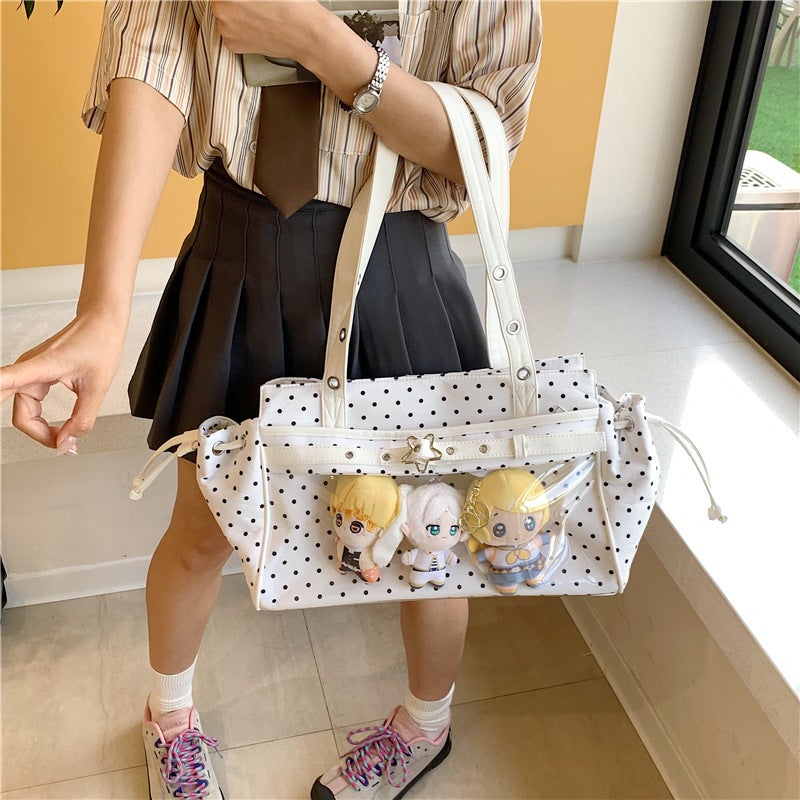 Sweet Polka Dot Women's Shoulder Bag - Image 3