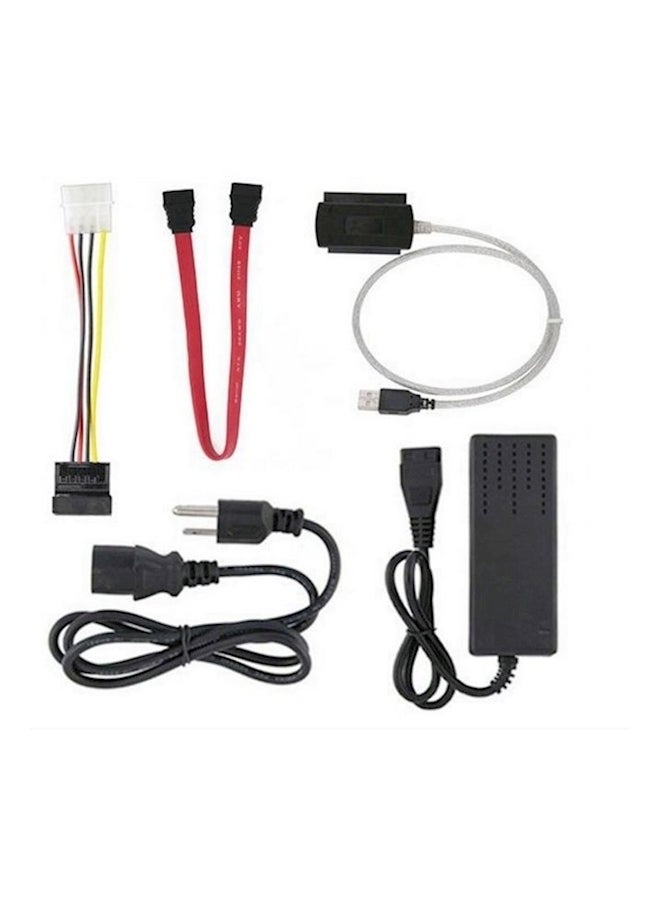 SATA/PATA/IDE Drive To USB 2.0 Adapter Multicolour - Image 1