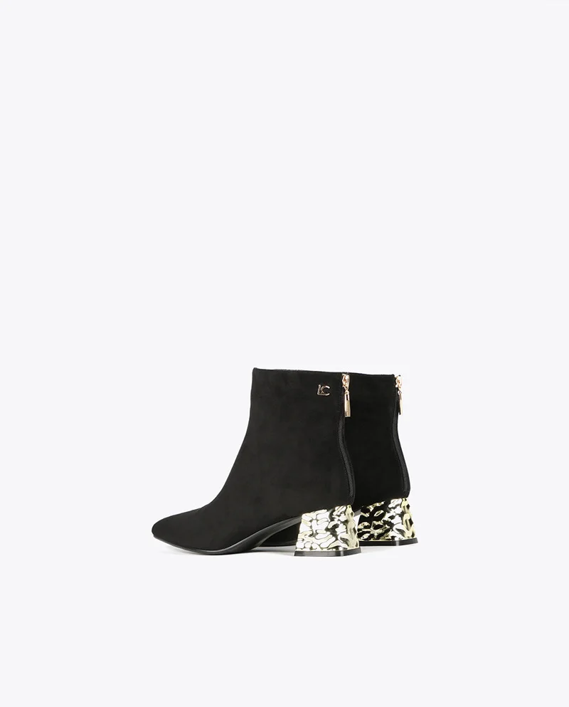 Lola Casademunt Ankle boots with golden heel