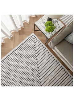 KNOT HOME Vince Bianca 400 x 300 cm Carpet Knot Home Designer Rug for Bedroom Living Dining Room Office Soft Non-slip Area Textile Decor  - Image 2