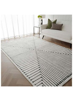 KNOT HOME Vince Bianca 400 x 300 cm Carpet Knot Home Designer Rug for Bedroom Living Dining Room Office Soft Non-slip Area Textile Decor  - Image 1