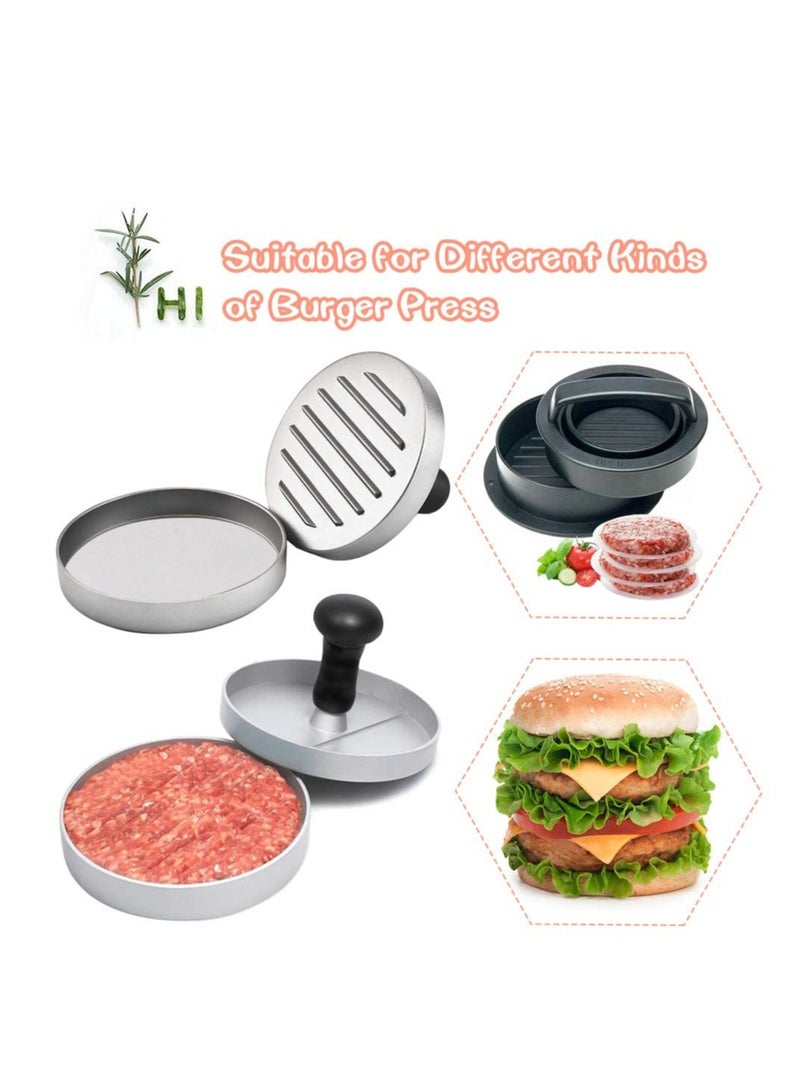Burger Patty Paper Rounds for 4 4.5 Inch Burger Press Baking Parchment Rounds Hamburger Patty Paper Sheet for Separating Burger Patty Cookies and More 200pcs 4.5inch - Image 3