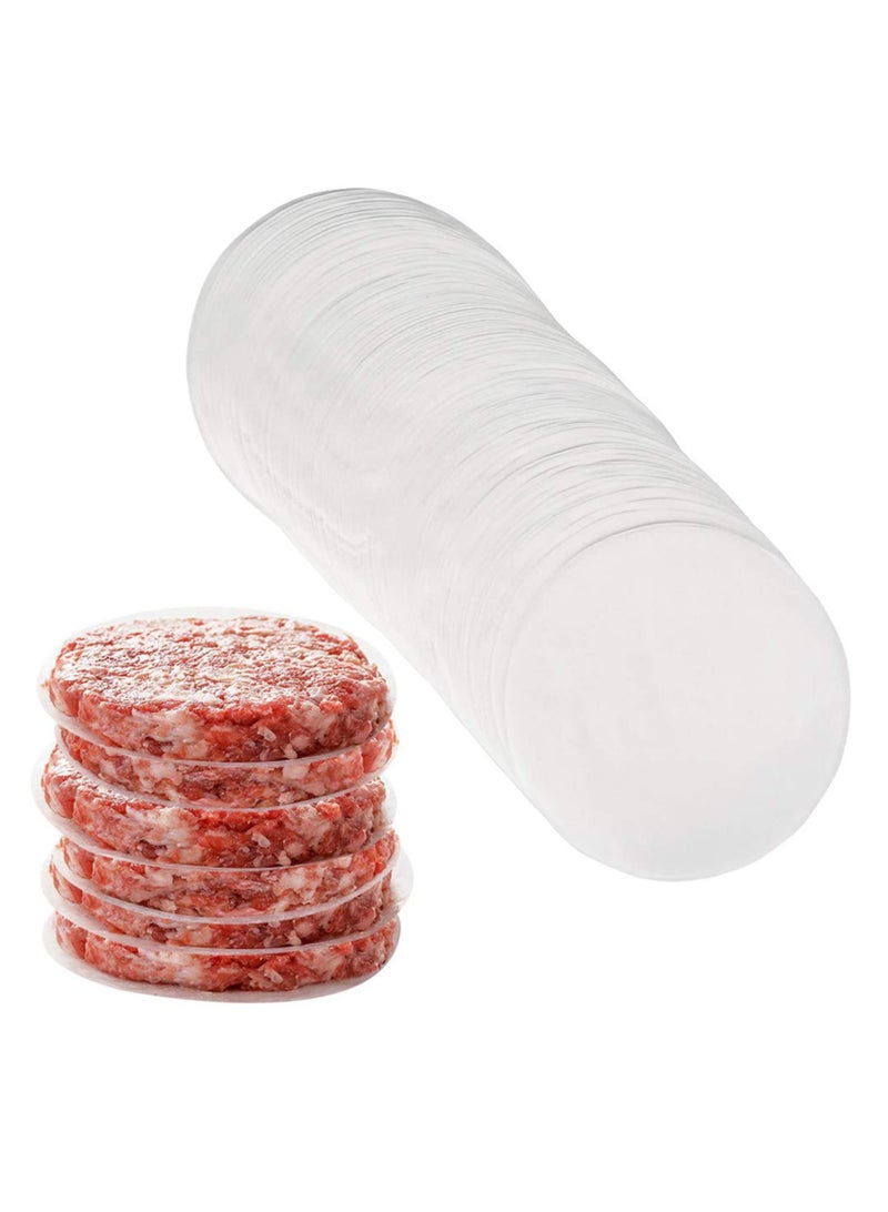 Burger Patty Paper Rounds for 4 4.5 Inch Burger Press Baking Parchment Rounds Hamburger Patty Paper Sheet for Separating Burger Patty Cookies and More 200pcs 4.5inch - Image 1