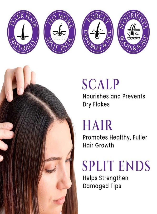 Nature Sure 150ml Rosemary Hair Oil for Healthy Hair with Bhringraj and Henna, Moisturises Dry Hair, Non Sticky & Non Greasy - Pack of 1 - Image 3
