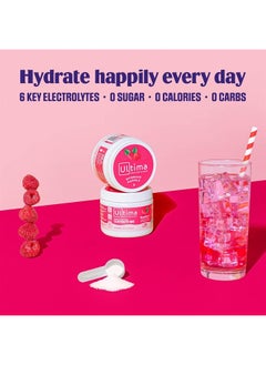 Ultima Replenisher Raspberry Electrolyte Powder, New Formula, 30 Serving Canister (Net Wt.3.4 OZ(96 g)  - Image 2