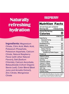 Ultima Replenisher Raspberry Electrolyte Powder, New Formula, 30 Serving Canister (Net Wt.3.4 OZ(96 g)  - Image 3