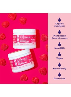 Ultima Replenisher Raspberry Electrolyte Powder, New Formula, 30 Serving Canister (Net Wt.3.4 OZ(96 g)  - Image 4