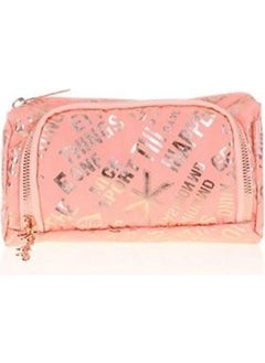 KAUKKO Brocade Plump Love - Salmon Pencil Bag K2522  - Image 1