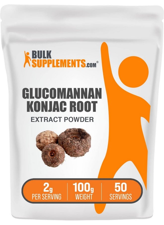BulkSupplements Konjac Root Extract Powder Konjac Root Powder Glucomannan Powder Konjac Powder Fiber Supplement Powder 2G (2000Mg) Per Serving 50 Servings (100 Grams 3.5 Oz)  - Image 2