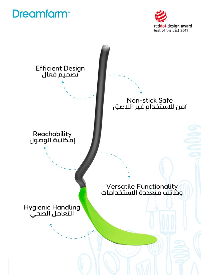 دريم فارم فرشاة شواء سيليكون مع خزان صلصة | مقاومة للحرارة حتى ٢٦٠ درجة مئوية | فرشاة صلصة للشواء بدون تقطير أو خدش | مقبض طويل للسلامة | ٤٢ × ٩ × ٤٫٢ سم - Image 2