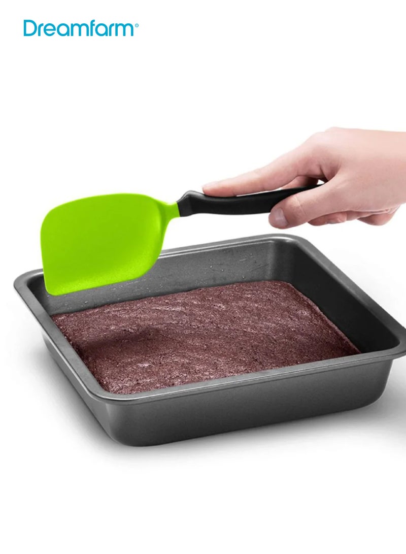 دريم فارم فرشاة شواء سيليكون مع خزان صلصة | مقاومة للحرارة حتى ٢٦٠ درجة مئوية | فرشاة صلصة للشواء بدون تقطير أو خدش | مقبض طويل للسلامة | ٤٢ × ٩ × ٤٫٢ سم - Image 1