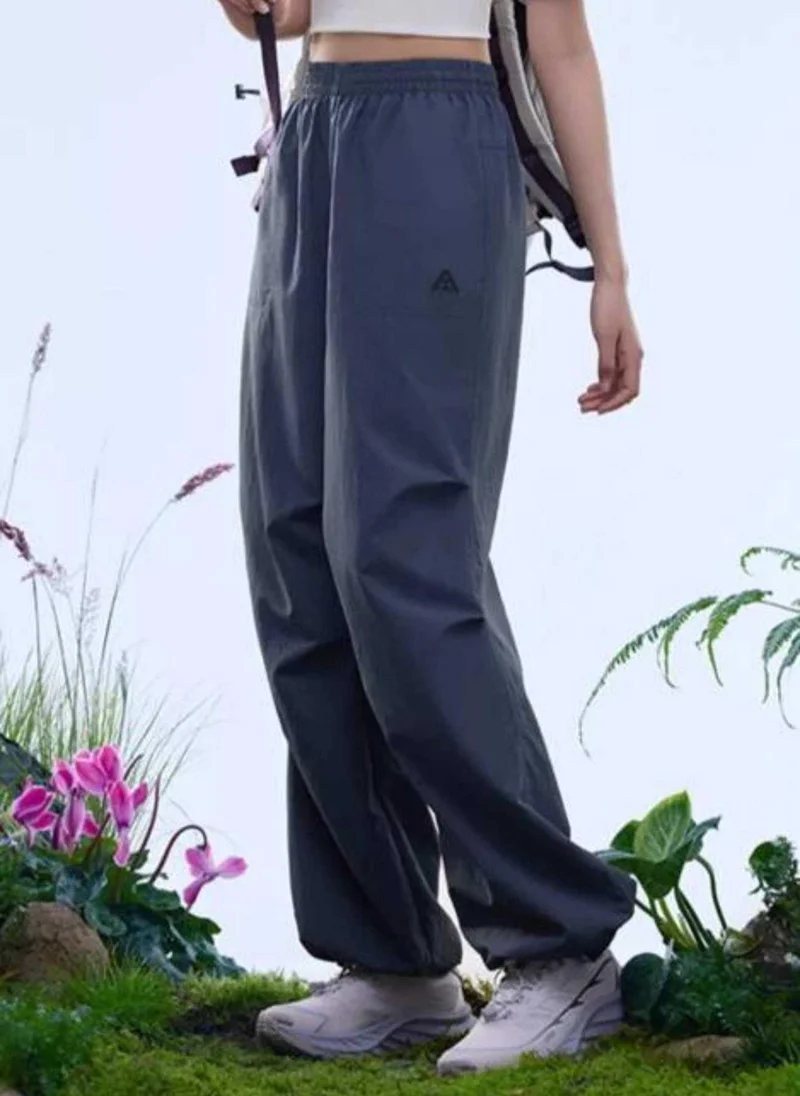 ANTA OUTDOORS Loose Outdoor Woven Track Pants