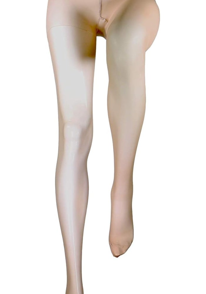 Truform Sheer Compression Pantyhose for Women, 15-20 mmHg, 20 Denier, Nude, Petite - Image 3