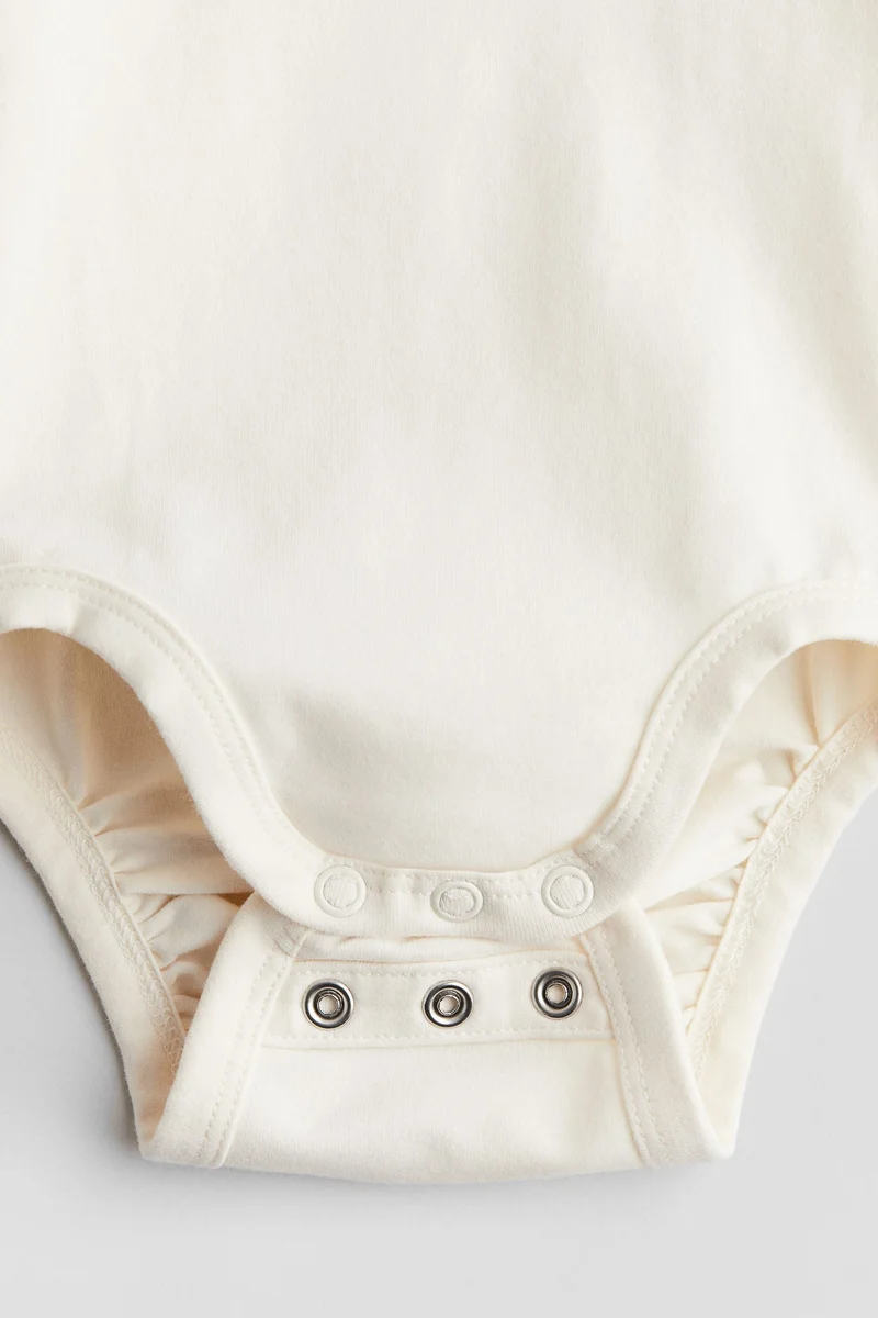 H&M Collared cotton bodysuit
