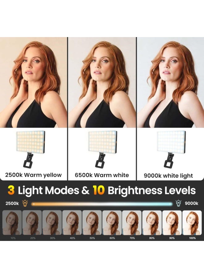 Portable Phone Selfie Light – 60 LEDs with 3000mAh Battery – USB Rechargeable for Live Streaming & Video Calls - Image 3