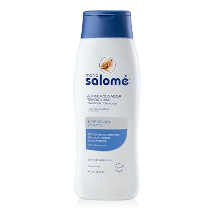 Maria Salome Acondicionador Hidratabte con Extractos Naturales Moisturizing 400ml - Image 1
