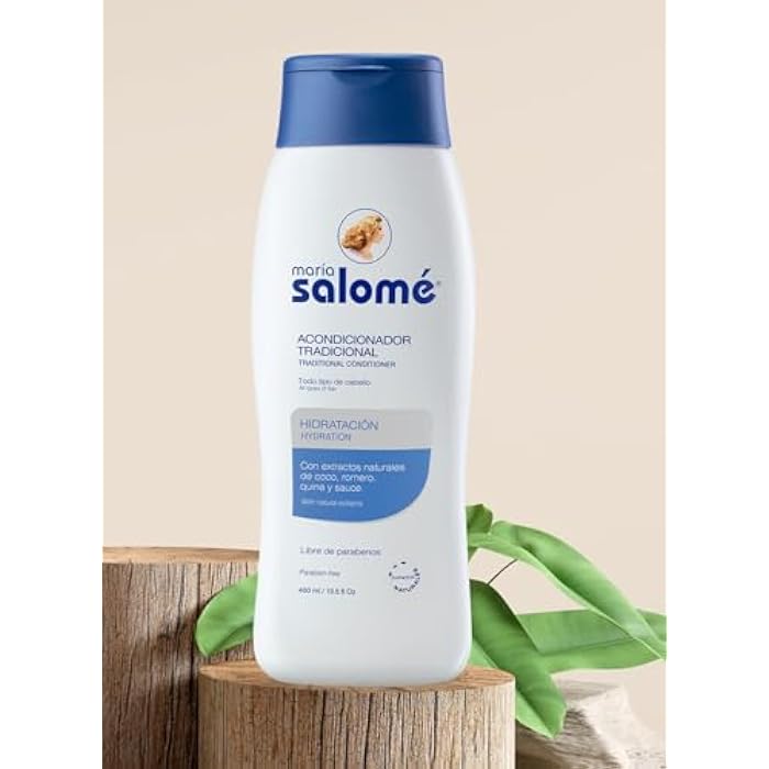 Maria Salome Acondicionador Hidratabte con Extractos Naturales Moisturizing 400ml - Image 5