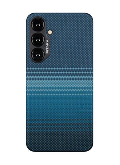 PITAKA PITAKA Magnetic Case for Samsung Galaxy S24 Plus,Super Thin and Lightweight Phone Case Made from Premium 1500D Aramid Fibre Compatible with Magsafe [MagEZ Case 4-Fusion Weaving] Moonrise  - Image 1