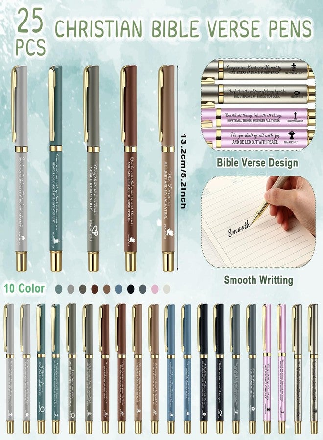 Feifeiya 50 Pcs/25 Sets Christian Easter Gifts Bible Emergency Numbers Bookmarks with Pens Bulk Easter Gifts for Church Members Team Coworkers Office Sunday School Church Souvenirs - Image 2