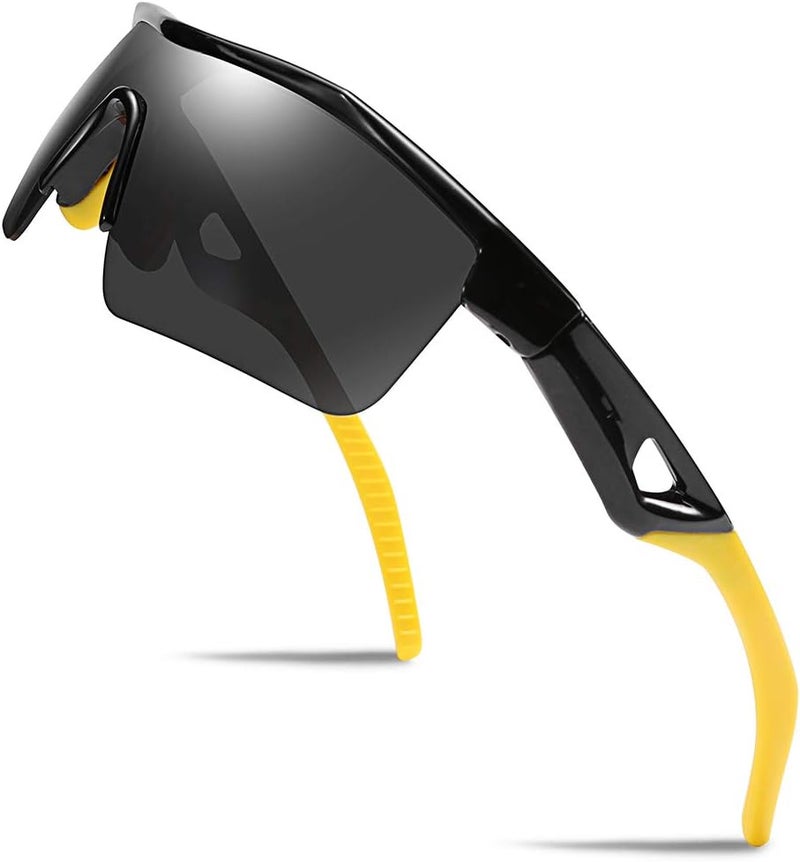 FEISEDY Kids Teens Baseball Polarized Sunglasses Sports TR90 Frame Boys Girls Cycling B2454 - Image 1
