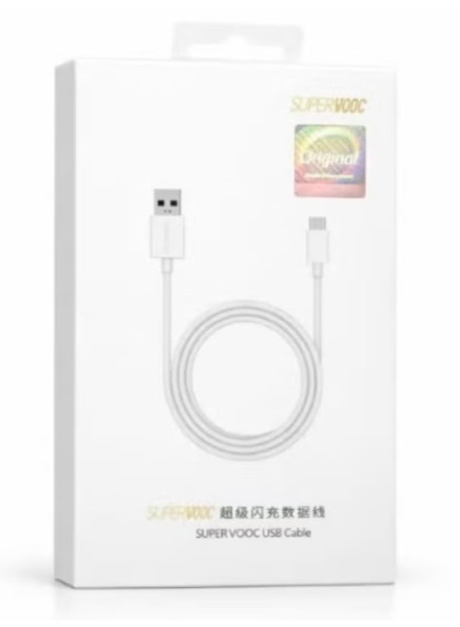 1.5m SUPER VOOC USB-A to Type-C Fast Charging Cable - Image 3