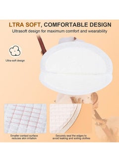 XiuWoo Disposable Soft and Super Absorbent Nursing Breast Pads, 100 Pieces  - Image 3
