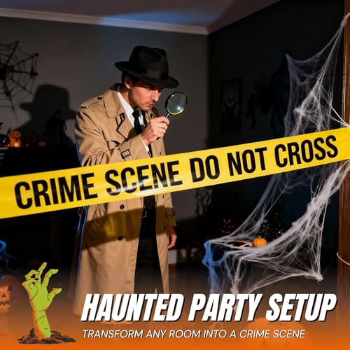 TAPIX Crime Scene Do Not Cross Tape 3 X 100 • Bright Yellow with a Bold Black Print • 3 in. Wide for Maximum Readability • Tear Resistant - Image 3