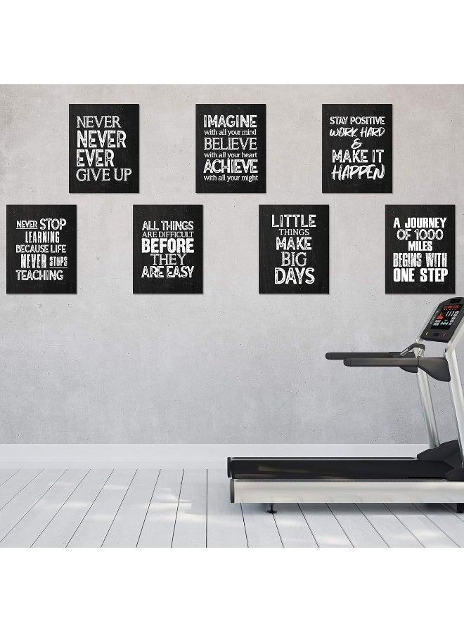Home Trove 10 Pieces Inspirational Wall Poster Positive Quote Posters Wall Decor  - Image 5