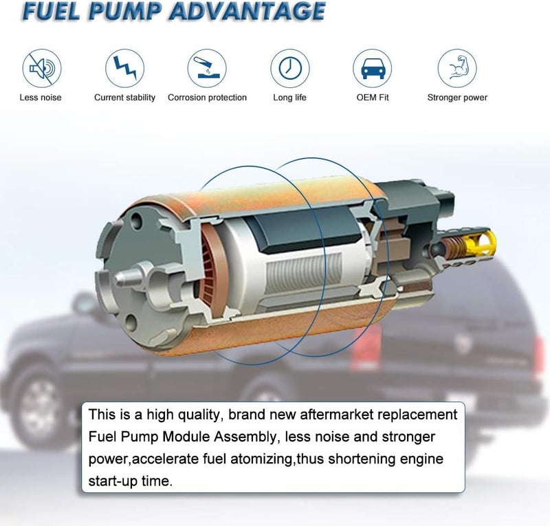 Apeixoto AP7161M Fuel Pump Module Assembly for 2002-2003 Dodge Ram 1500 Truck (26 Gal. Tank) - Image 5