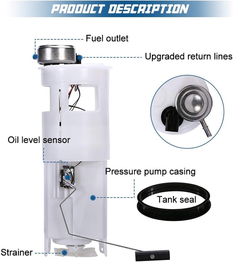 Apeixoto AP7161M Fuel Pump Module Assembly for 2002-2003 Dodge Ram 1500 Truck (26 Gal. Tank) - Image 4