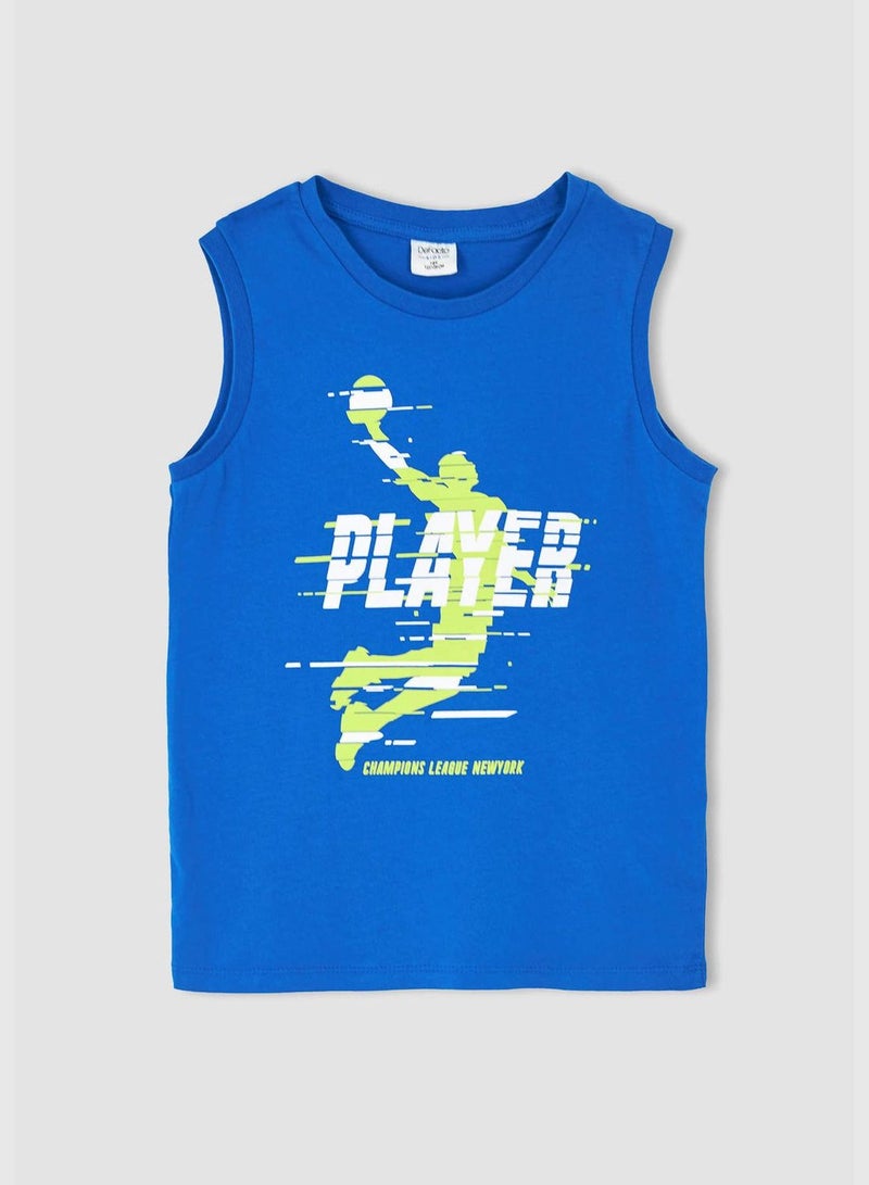 DeFacto Boy Regular Fit Crew Neck Sleeveless Vest  - Image 1