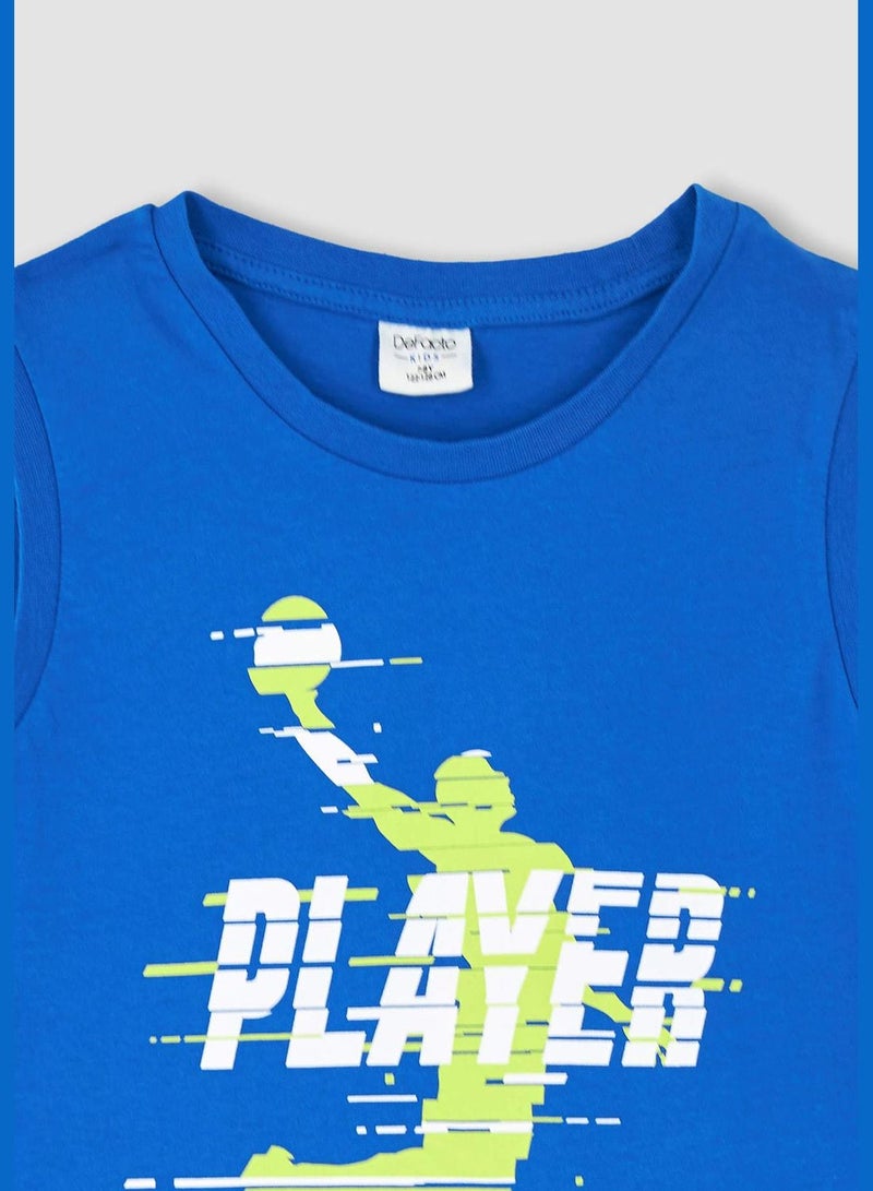 DeFacto Boy Regular Fit Crew Neck Sleeveless Vest  - Image 2