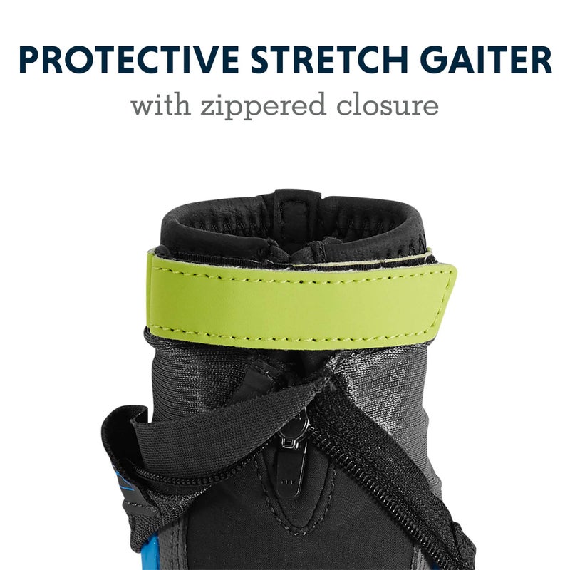 Ruffwear, Polar Trex Dog Boots, Ultimate Winter Paw Protection, Insulated Grip & Anti-Snow Gaiter for Extreme Cold Adventures, Obsidian Black, 2.25" - Image 4