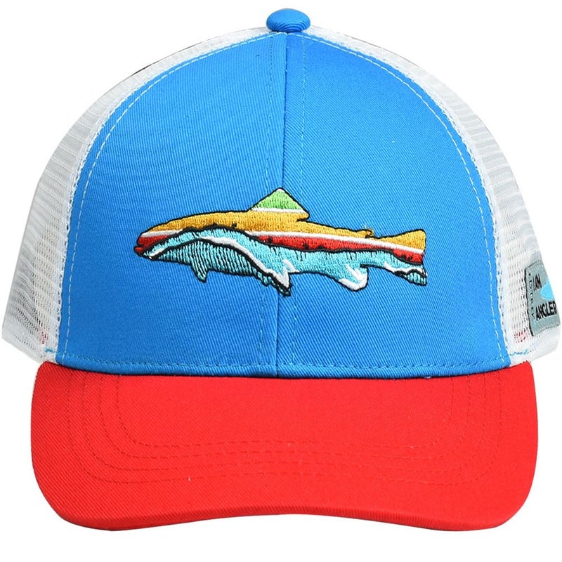 EDTREK Elite Youth Performance Mesh Hat - Boys Girls Hunting Hat and Fishing Hat (Red with Blue) - Image 2