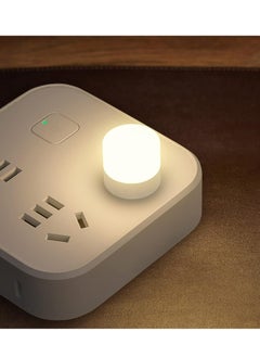 Generic 10pcs Mini Soft Glow USB Night Light - Eye-Care LED Reading Lamp with Ultra Portable Design, Compatible with Computer and Mobile Power,Mini LED Light for Car, Bedroom, Nursery, Bathroom(Warm+White)  - Image 5