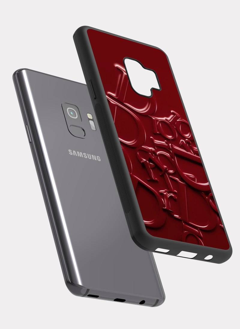 بكسلات كفر سامسونج جالكسي اس 9 ديور احمر - Image 2