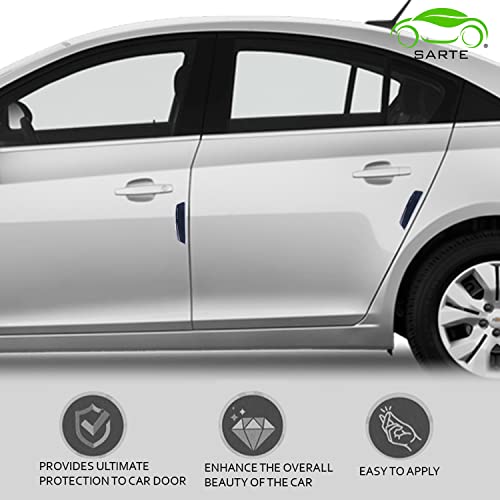 SARTE SA64G64 Car Door Guard | Car Door Guard Protector | Door Guard for Car (Black) - Image 2