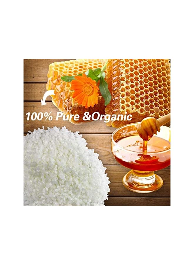 The Bros DIY Candle Making Kit Supplies, Craft Tools Include Pouring Pot, Wicks, Sticker, Holder, Beeswax, Tins, 2 Color Dye and Spoon - Image 5