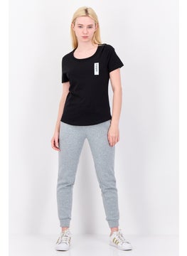 Adidas Women Sportswear Fit Short Sleeves Outdoor Top, Black  - Image 4