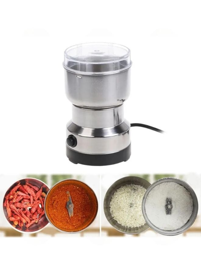 Electric Coffee Grinder Stainless Steel Multifunctional Coffee 200W - Image 1