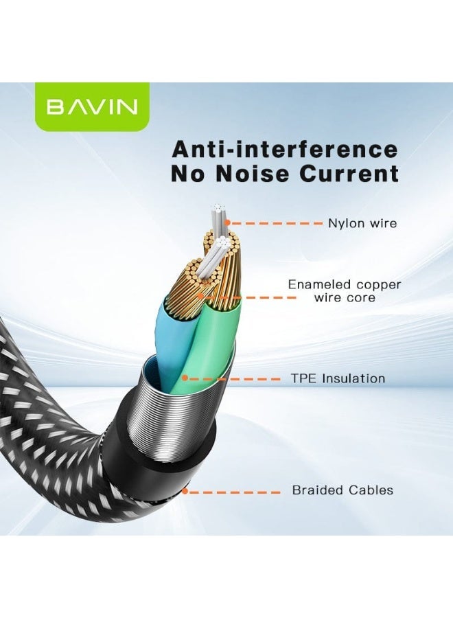 Bavin Audio Adapter for Connecting iPhones to Headphones or Other Audio Systems That Have Traditional 3.5mm Jack (Bluetooth Required) - Image 5