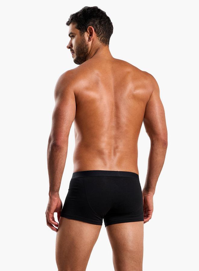 سبلاش فيڤ بوكسرات قطن رجالي بتصميم هيبستر عبوة من  قطع - Image 4